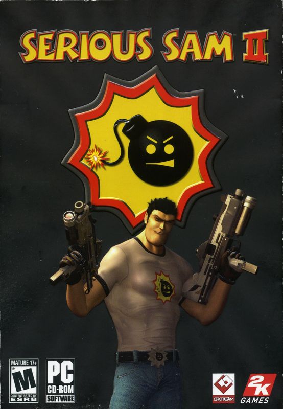 Serious Sam II box art for Xbox